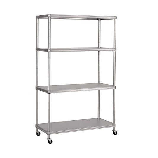 Member’s Mark Home 4-Tier Steel Shelving with Shelf Liners, 36" W x 14" D x 56.5" H - Bellso