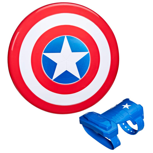 Marvel Avengers Captain America Magnetic Shield and Gauntlet Super Hero Costume Toys - Bellso