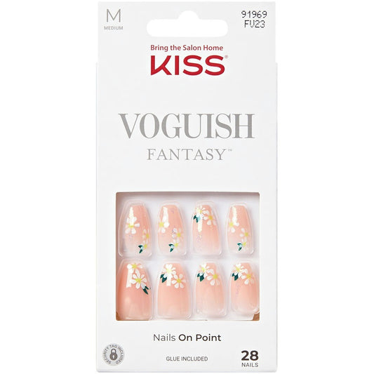 KISS Voguish Fantasy Medium False Nails 4 Wheel Drive 28 Pc - Bellso