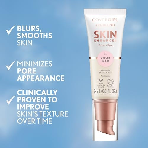 COVERGIRL TruBlend Skin Enhancer Primer - Velvet Blur - 0.81 Fl Oz - Bellso