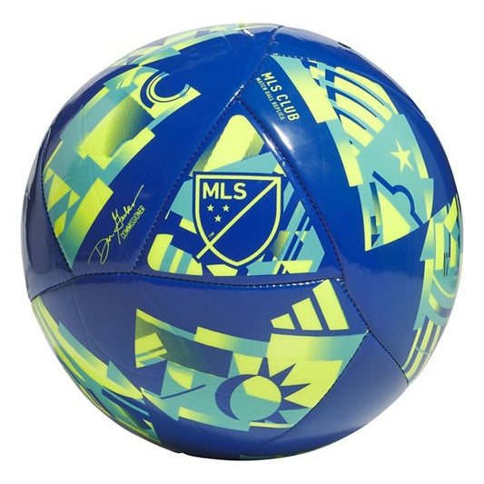 Adidas MLS Size 5 Club Sports Ball - Blue - Bellso
