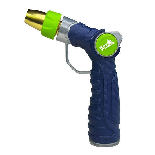 Ray Padula Metal Thumb Control Nozzle with Loop: Adjustable Spray, Leakproof & Weatherproof