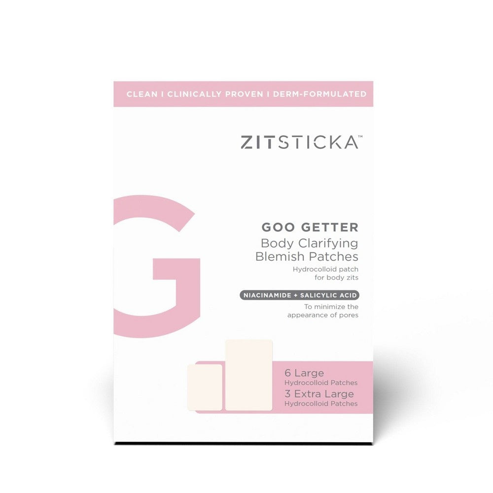 ZitSticka Goo Getter Body Acne Pimple Patches - 9ct - Bellso