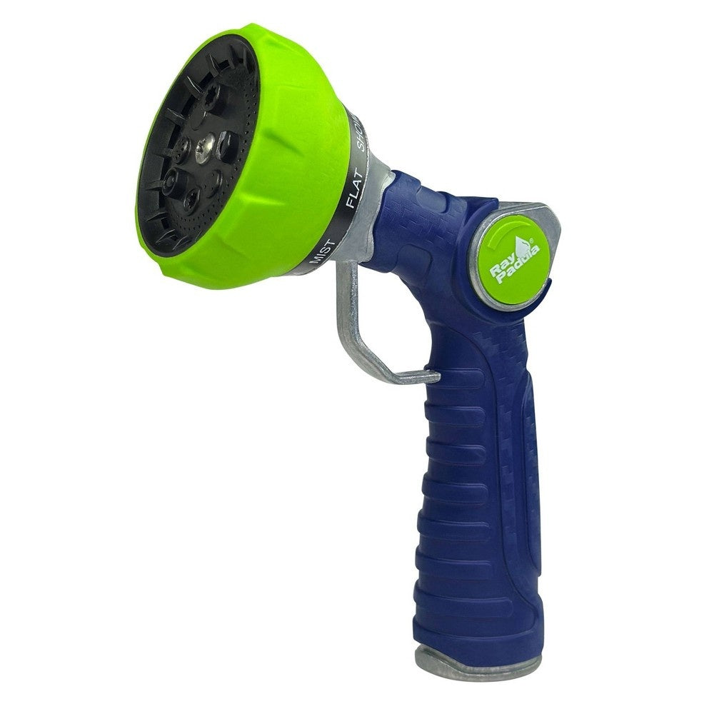 Ray Padula Metal Thumb Control 8-Pat Nozzle with Loop: EZGrip, Leakproof & Weatherproof
