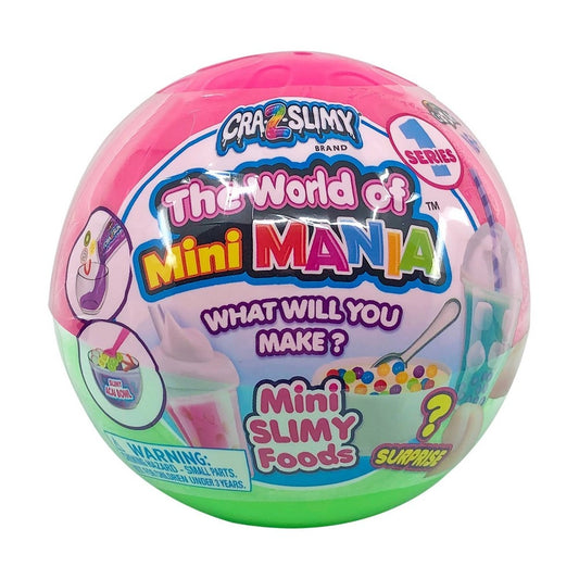 Cra-Z-Slimy World of Mini Mania Surprise Ball - Bellso