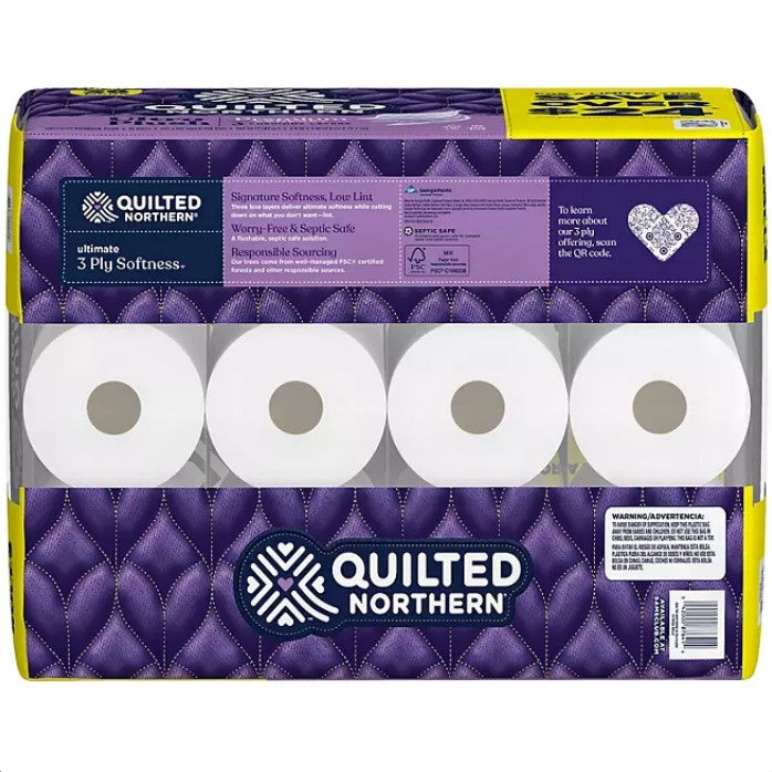 Quilted Northern Ultra Plush Toilet Paper (255 Sheets/Roll 36 Rolls) - Bellso