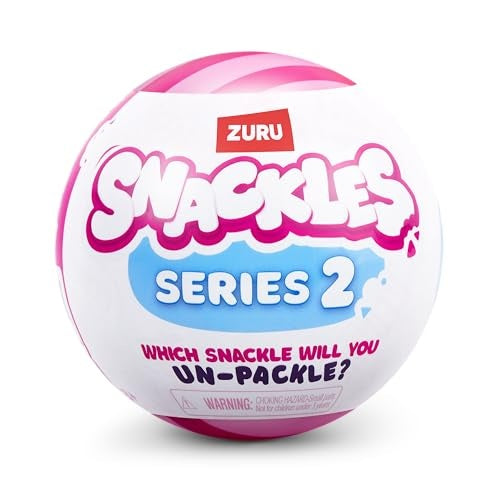 Snackles Series 2 Small Plush Toy - Multi Color - Bellso