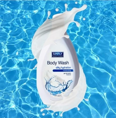 Simply BodyCare - Moisturizing Natural Body Wash with Pump for Men & Women - for Body Odor & Hygiene - Ultimate Skin Cleanser - Long-Lasting Freshness - Bellso