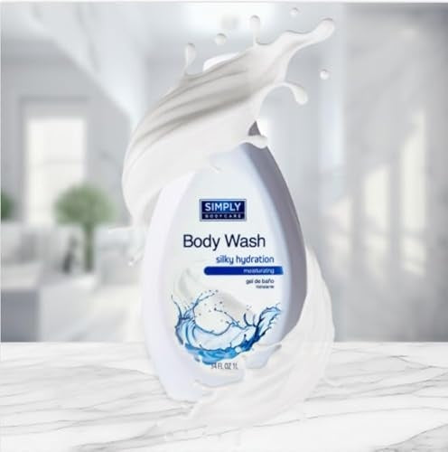 Simply BodyCare - Moisturizing Natural Body Wash with Pump for Men & Women - for Body Odor & Hygiene - Ultimate Skin Cleanser - Long-Lasting Freshness - Bellso
