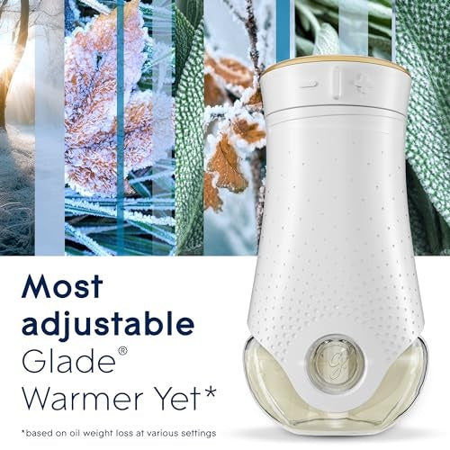 Glade PlugIns Refills Air Freshener, Scented and Essential Oils for Home and Bathroom, First Frost, Limited Edition Scent, 3.35 Fl Oz, 5 Count - Bellso