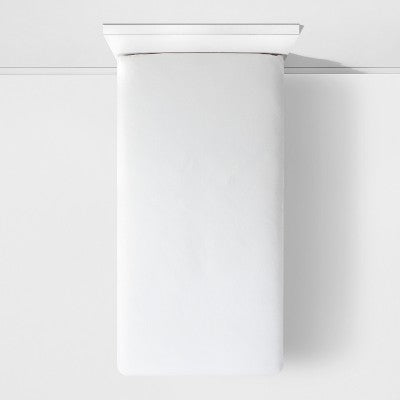 Twin Kids' Mattress Protector Cover - Pillowfort: Waterproof, OEKO-TEX Certified, 4 Corner Fitted Elastic, White - Bellso