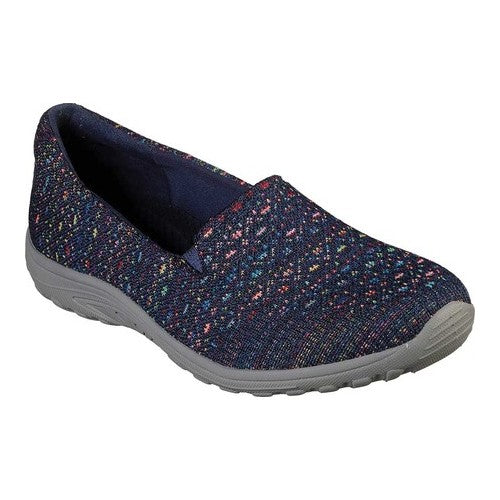 Skechers Women's Relaxed Fit: Reggae Fest - Wicker Walking Sneakers from Finish Line - NAVY/MULTI Size 9.5 - Bellso