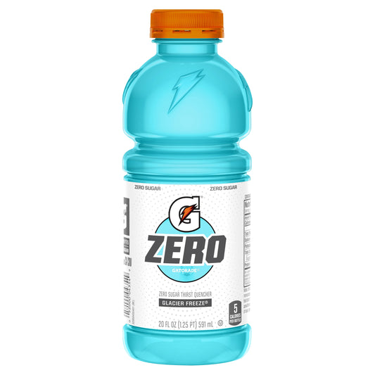Gatorade Zero Sugar Thirst Quencher - Glacier Freeze, 20 Fl Oz
