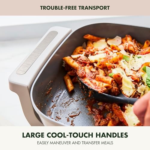 GreenPan 7-qt. Advanced Electric Skillet, Clay