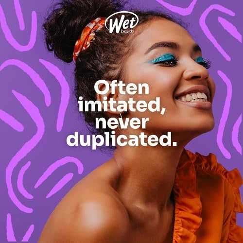 Wet Brush Glitter Waves Original Detangler Hair Brush - Blue