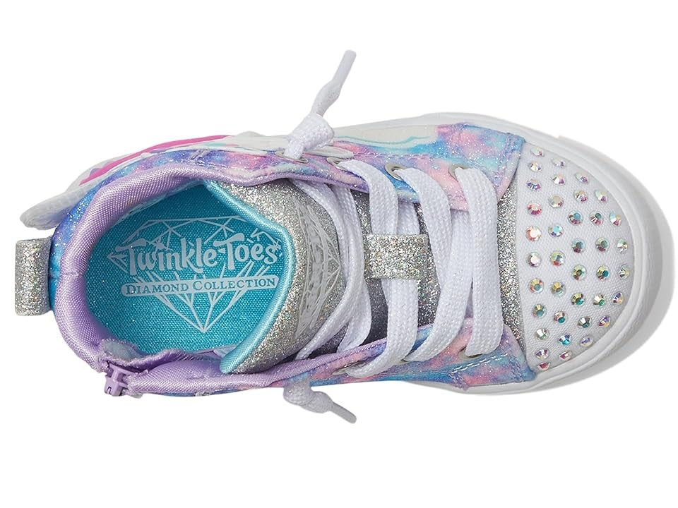 Skechers Girl's Twinkle Magic Sneaker | Size 9.0 | Lavender | Synthetic/Textile - Bellso