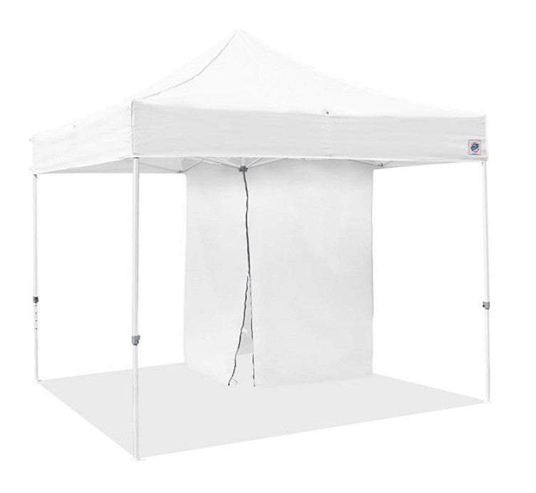 E-Z up 120 X 120 in White Outdoor Canopy - Bellso