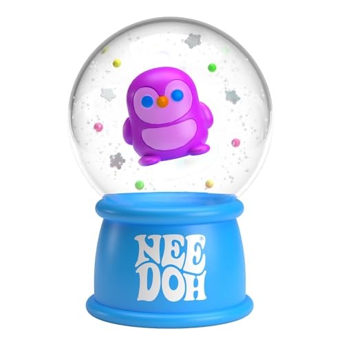 Needoh Squish N' Snow Globe - Mind & Body for Ages 3 to 12 - Fat Brain Toys - Bellso