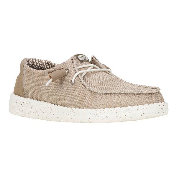 Hey Dude Wendy Stretch Sox - Womens 7 Brown Slip on Medium