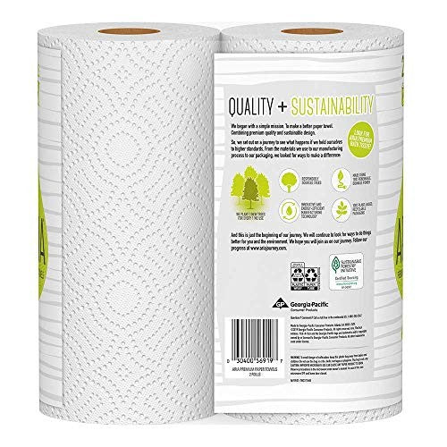 Aria, Earth Friendly Paper Towels, 2-Count - Bellso