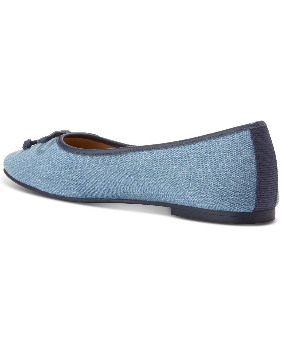 Cole Haan Women's Yara Soft Ballet Flats - Light Denim, Navy Blazer Leather Size 8.5 - Bellso