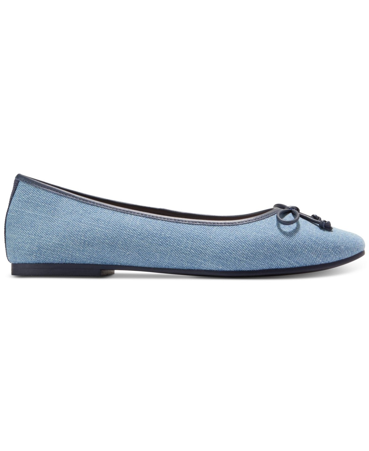 Cole Haan Women's Yara Soft Ballet Flats - Light Denim, Navy Blazer Leather Size 8.5 - Bellso