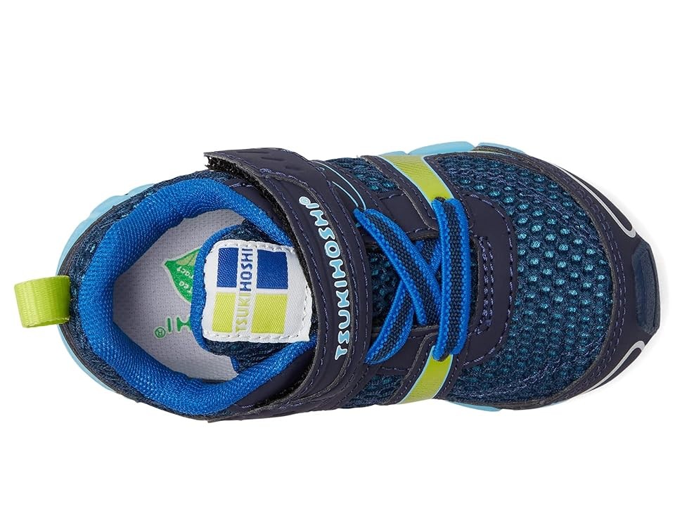 Tsukihoshi Kids Velocity (Toddler/Little Kid) Boys Shoes Navy/Sky : 9.5 Toddler M, Manmade/Fabric - Bellso