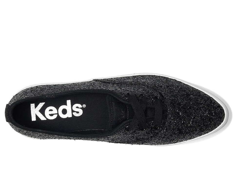 Keds Point Glitter Lace up Platform Sneakers Size 8.5 - Bellso