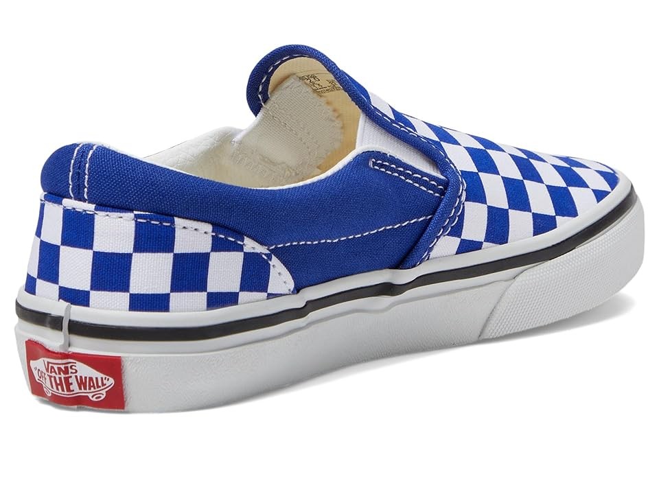 Vans Kids Classic Slip-on (Little Kid) Kids Shoes Color Theory Checkerboard Surf the Web : 10.5 Little Kid M, Canvas - Bellso