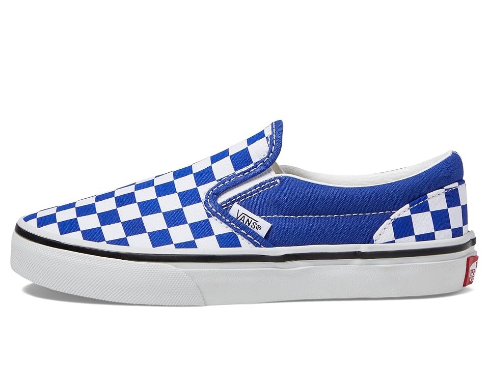 Vans Kids Classic Slip-on (Little Kid) Kids Shoes Color Theory Checkerboard Surf the Web : 10.5 Little Kid M, Canvas - Bellso