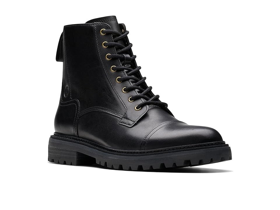 Clarks Clarkridge Hi (Black Leather) Men's Boots 12 M - Bellso