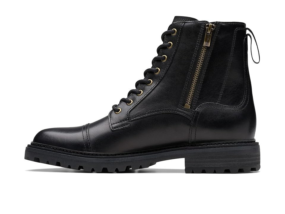 Clarks Clarkridge Hi (Black Leather) Men's Boots 12 M - Bellso