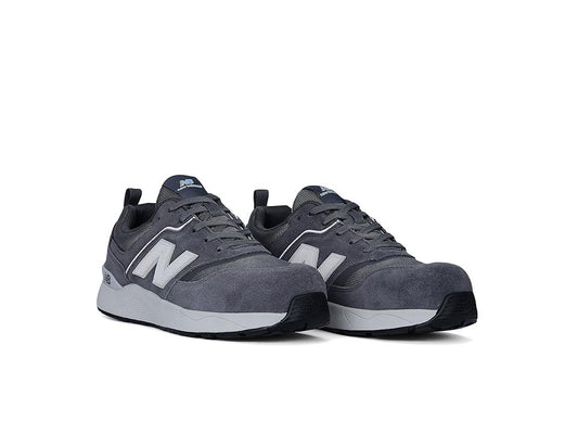 New Balance Work & Safety Elite Lite Women's Lace up Casual Shoes Grey : 9.5 D - Wide, Leather/Rubber - Bellso