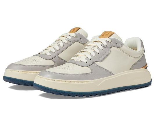 Men's Cole Haan GrandPro Crossover Spikeless Golf Shoes 11.5 Regular Ivory-Drizzle - Bellso