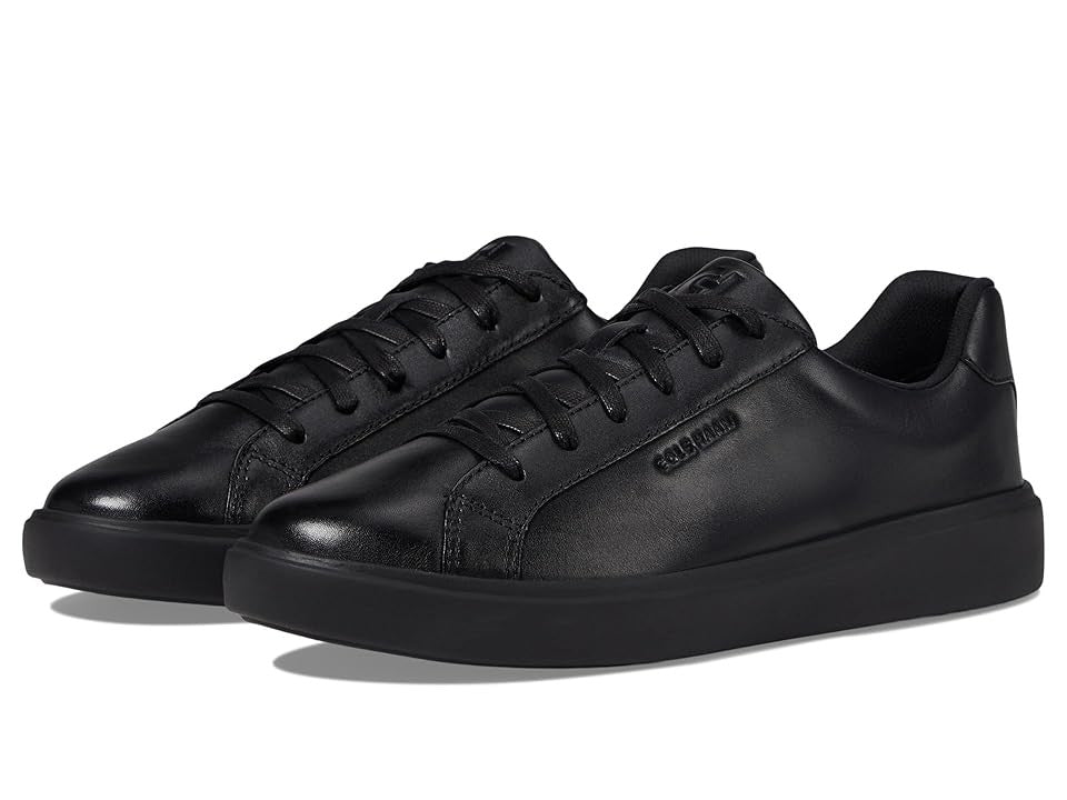 Cole Haan Grand Crosscourt Daily Sneakers Women's Shoes Black/Black : 6.5 B - Medium, Leather - Bellso