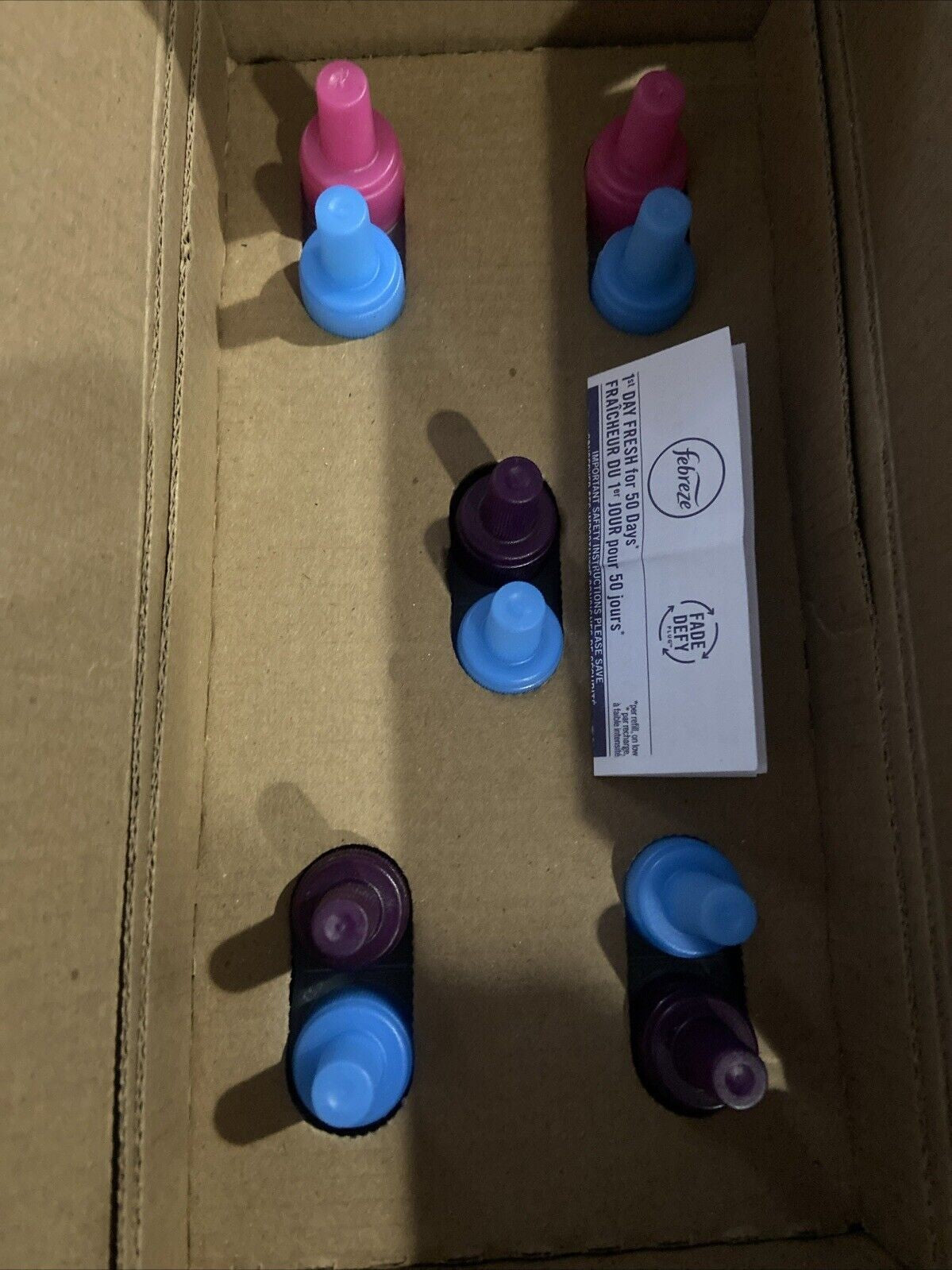 Febreze Plugs Air Freshener Refills, Mediterranean Lavender + Downy April Fresh, 5 refills - Bellso