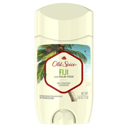 Old Spice Antiperspirant Deodorant for Men Stick Fiji 2.6 Oz