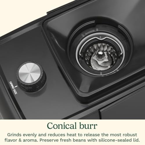 Cuisinart Espresso Conical Burr Grinder, Black - Bellso