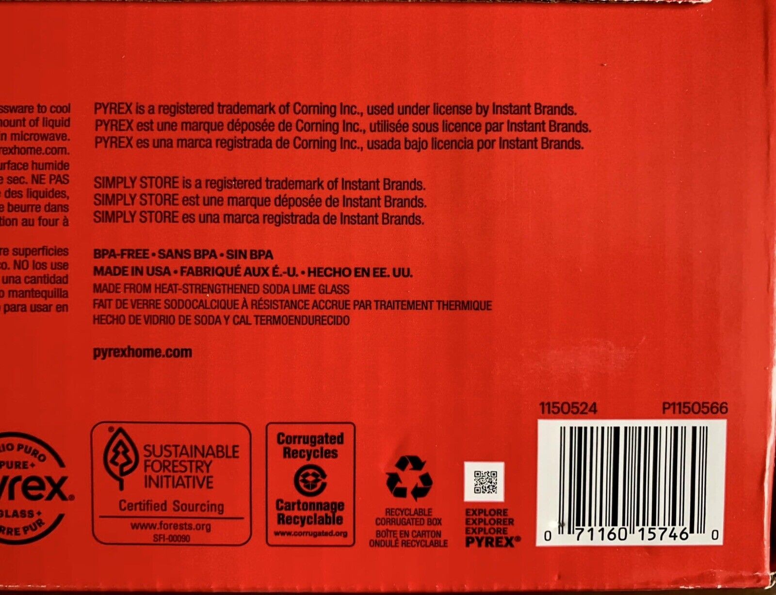 New Pyrex Simply Store Glass Food Storage Containers with Lids, 28-Piece Set - Bellso