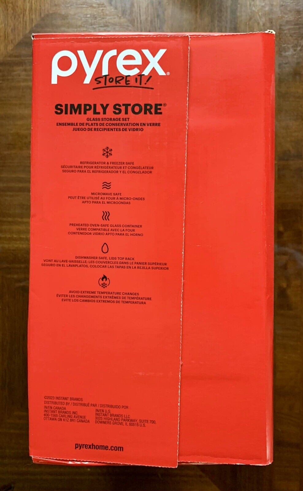 New Pyrex Simply Store Glass Food Storage Containers with Lids, 28-Piece Set - Bellso