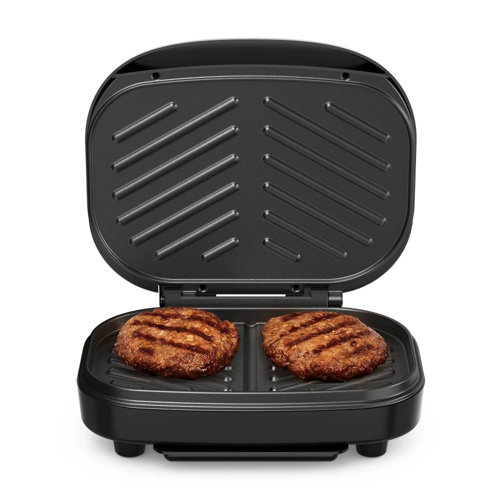 KitchenSmith 2 Burger Indoor Grill Black - Bellso
