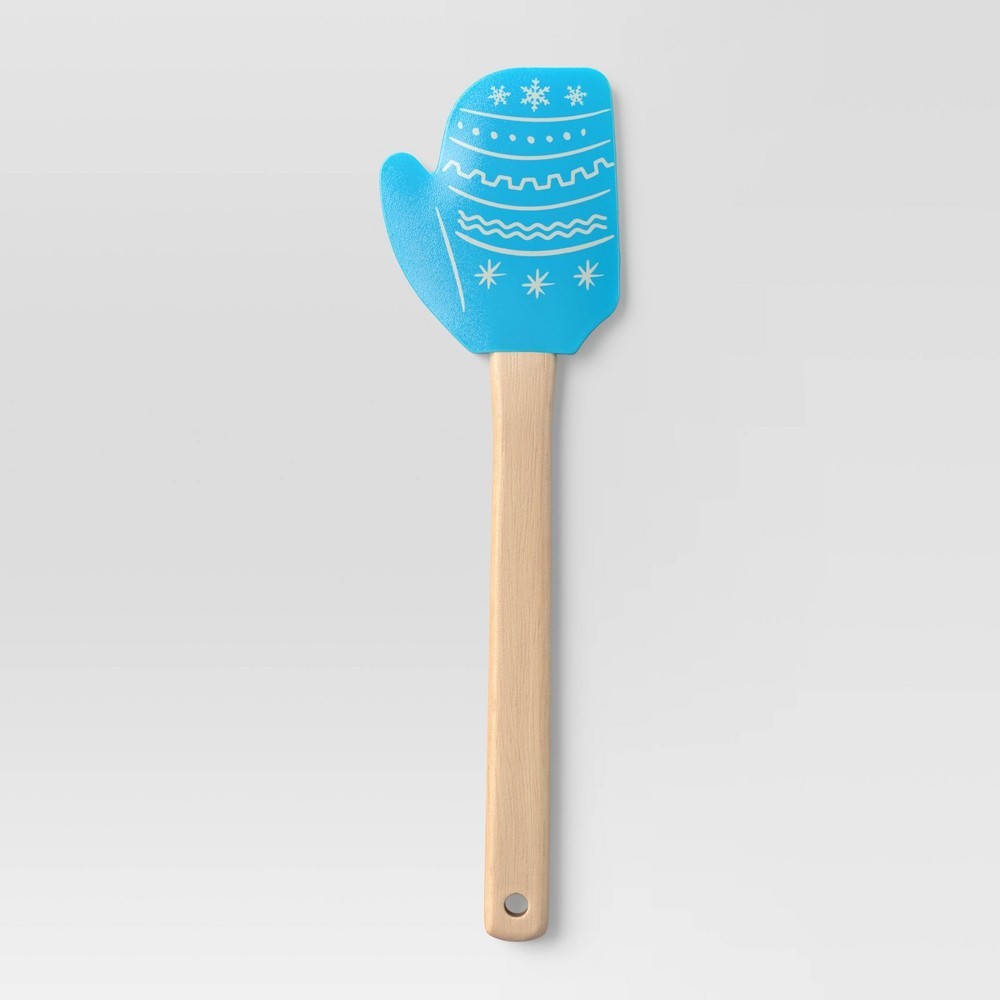 Christmas Figural Mitten Spatula Blue - Wondershop™ - Bellso