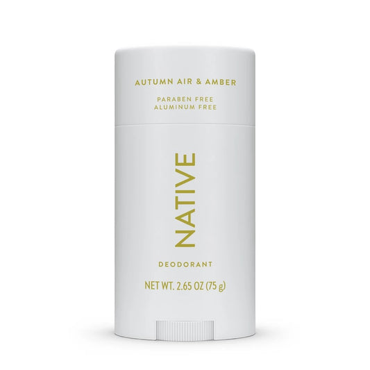Native Limited Edition Deodorant - Autumn Air & Amber - Aluminum Free - 2.65oz - Bellso