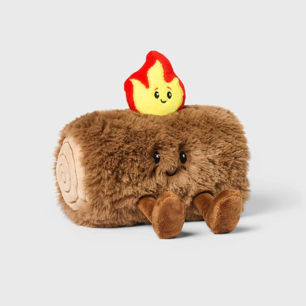 6" Yule Log Stuffed Animal - Gigglescape™ - Bellso