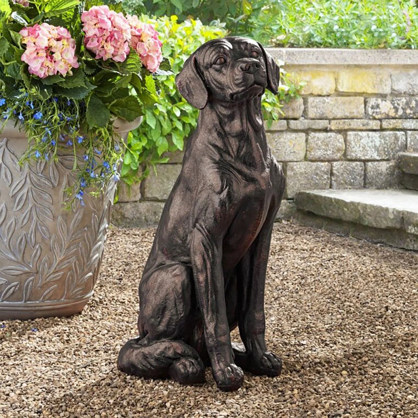 Member's Mark Sitting Labrador Dog Statue - Bellso