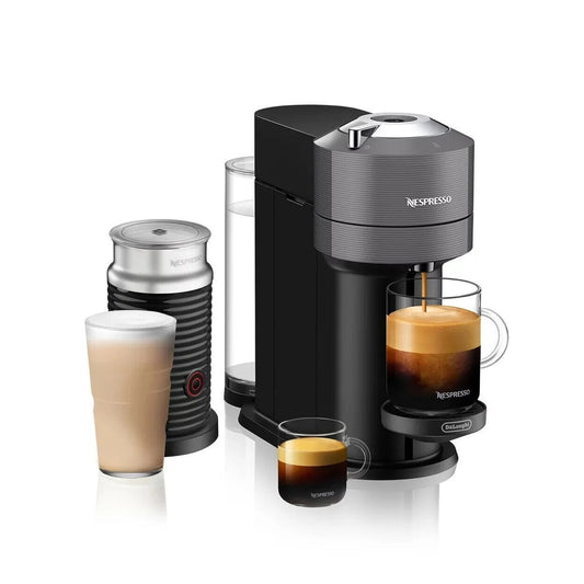 De'Longhi Nespresso Vertuo Next Deluxe with Milk Frother, Dark Grey - Bellso
