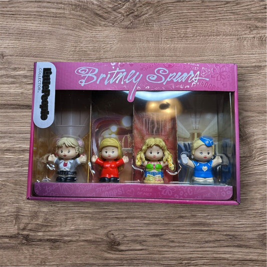 Fisher-Price Little People Collector Britney Spears Figures - 4pk