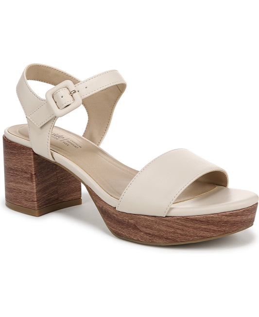 LifeStride Rhythmn Women's Sandals Cream Beige : 10 M (B), Synthetic - Bellso