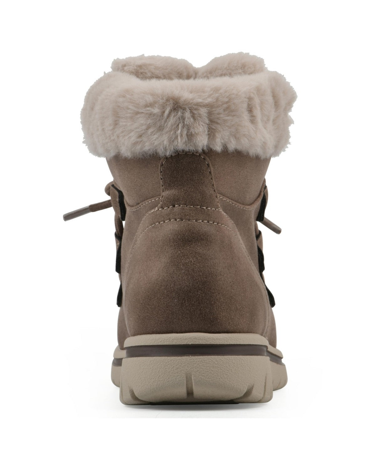 Cliffs by White Mountain Women's Harisson Wide Ankle Boots (Stone Fabric) - Size 9.5 W - Bellso