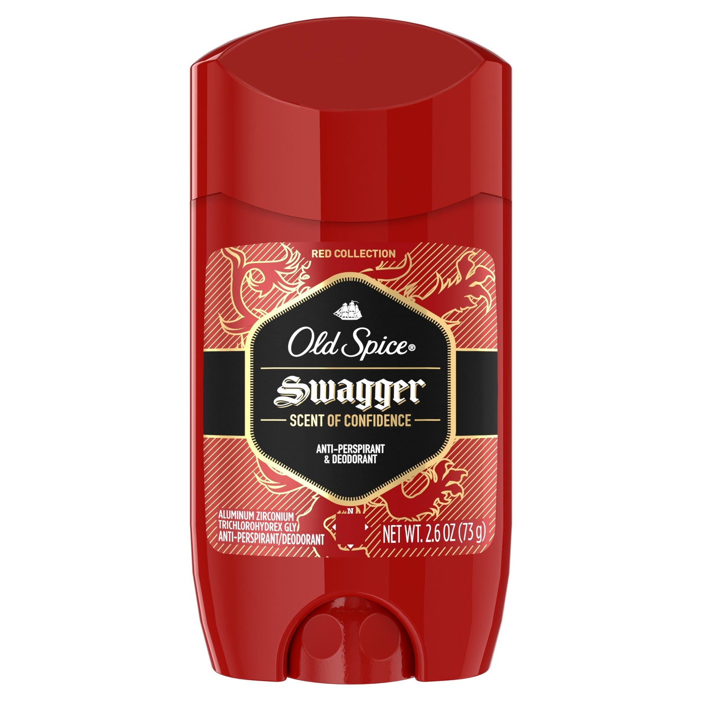 Old Spice Antiperspirant Deodorant for Men Invisible Solid Stick Swagger 2.6 Oz - Bellso
